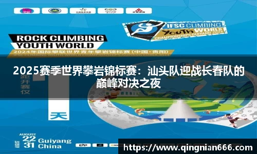 2025赛季世界攀岩锦标赛：汕头队迎战长春队的巅峰对决之夜